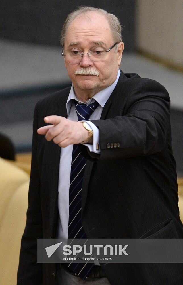 Plenary meeting of the State Duma of the Russian Federation