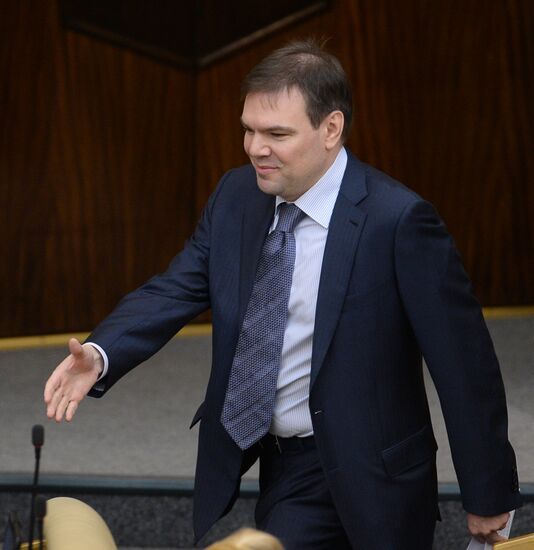 Plenary meeting of the State Duma of the Russian Federation