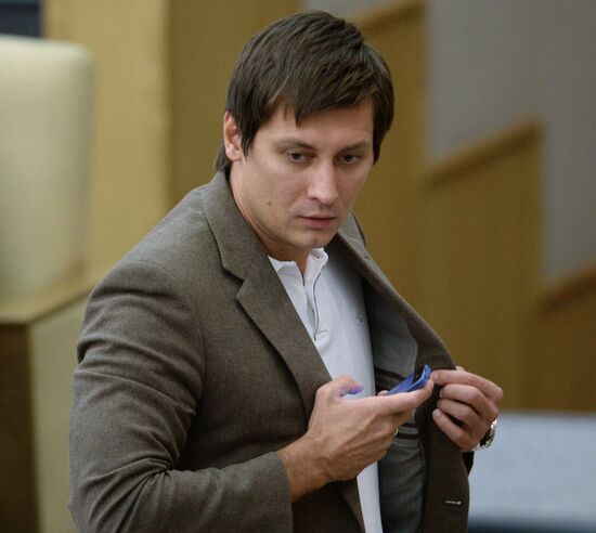Plenary meeting of the State Duma of the Russian Federation