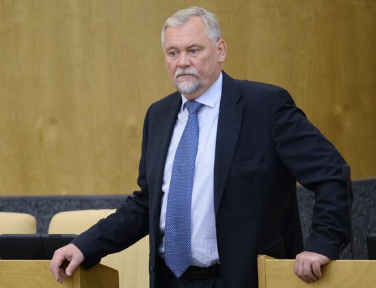 Plenary meeting of the State Duma of the Russian Federation