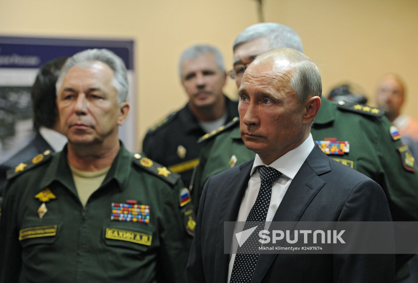 Vladimir Putin visits Novorossiisk