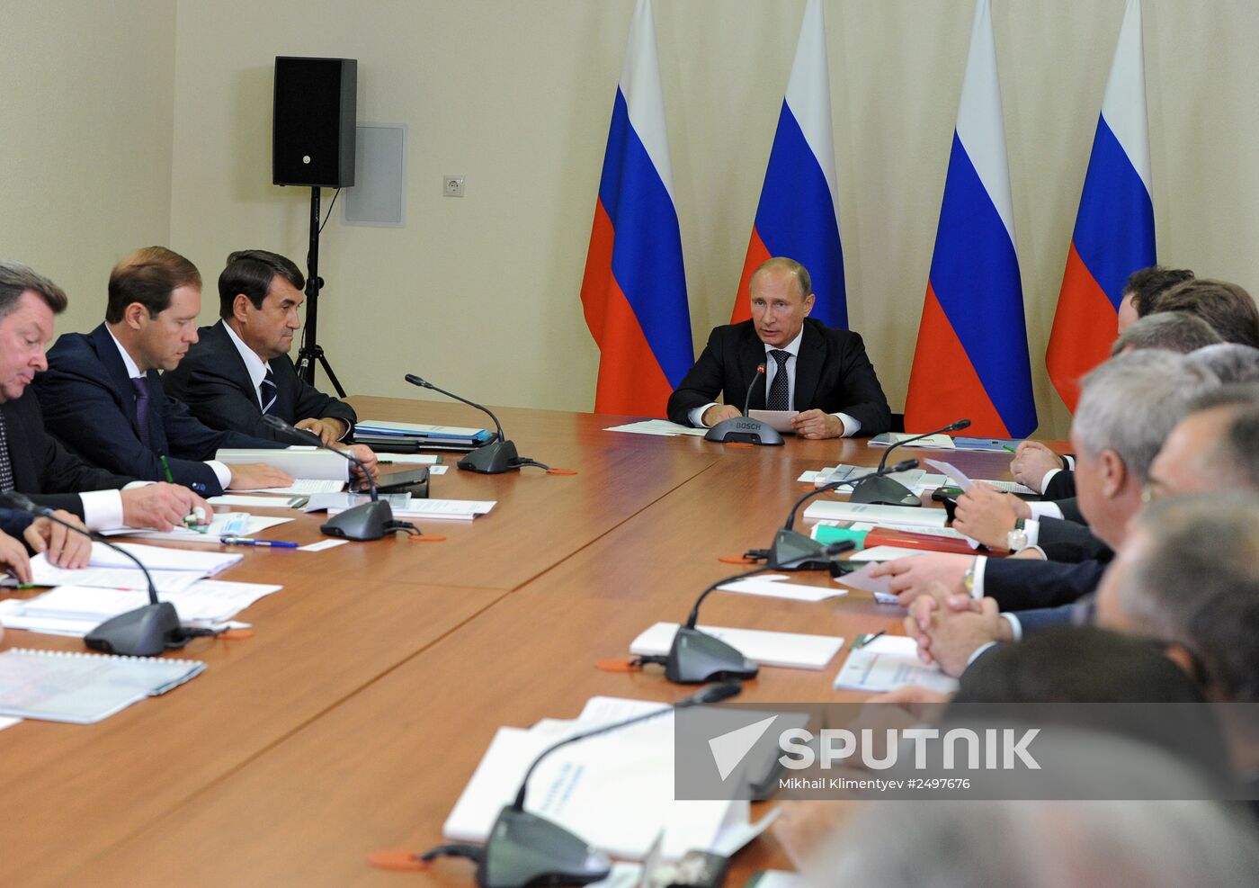 Vladimir Putin visits Novorossiisk