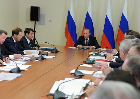 Vladimir Putin visits Novorossiisk