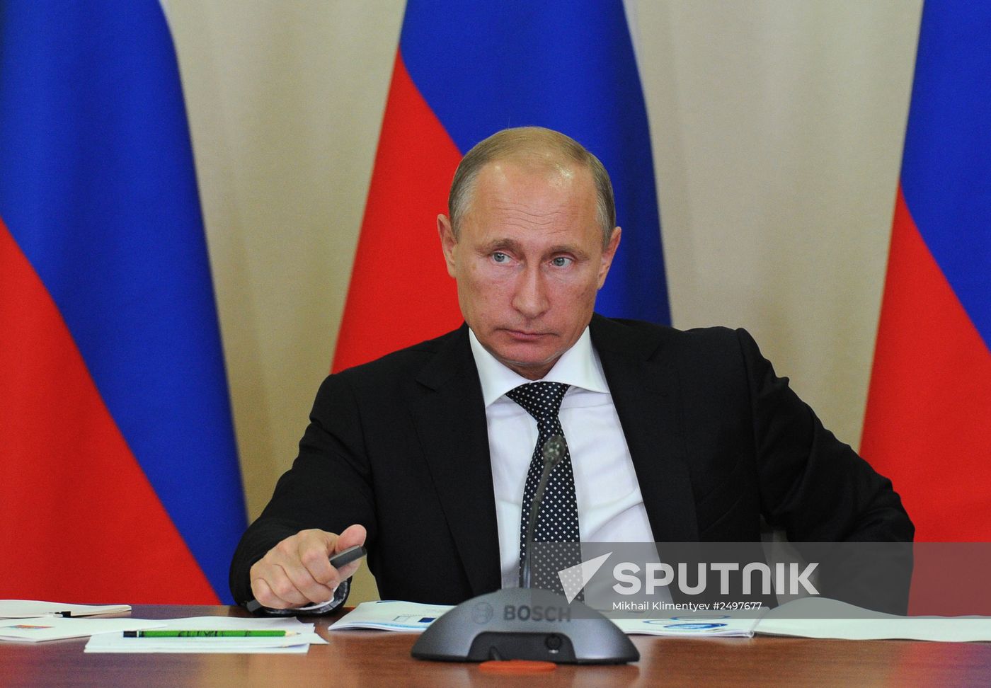 Vladimir Putin visits Novorossiisk