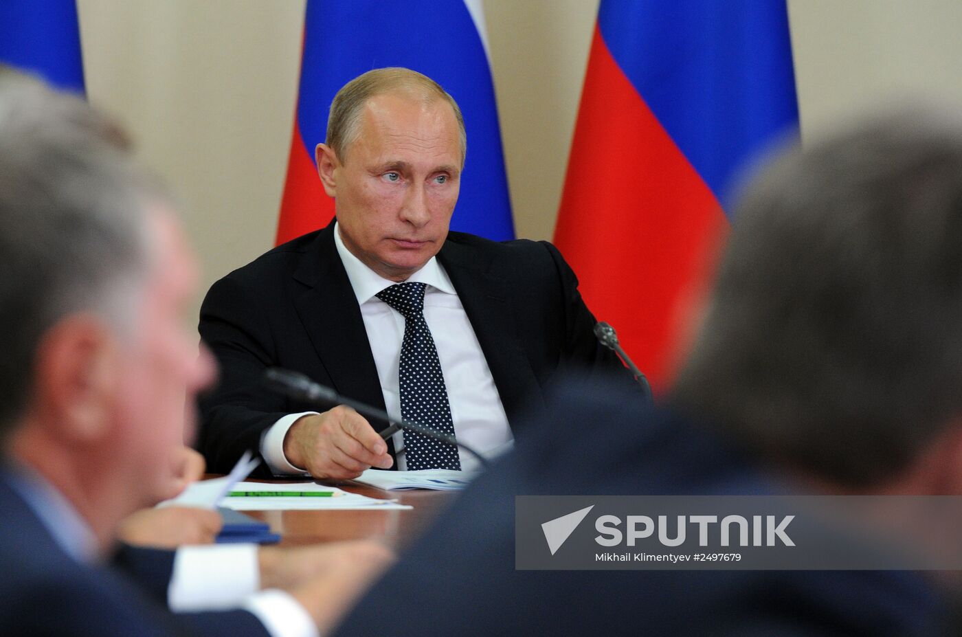 Vladimir Putin visits Novorossiisk