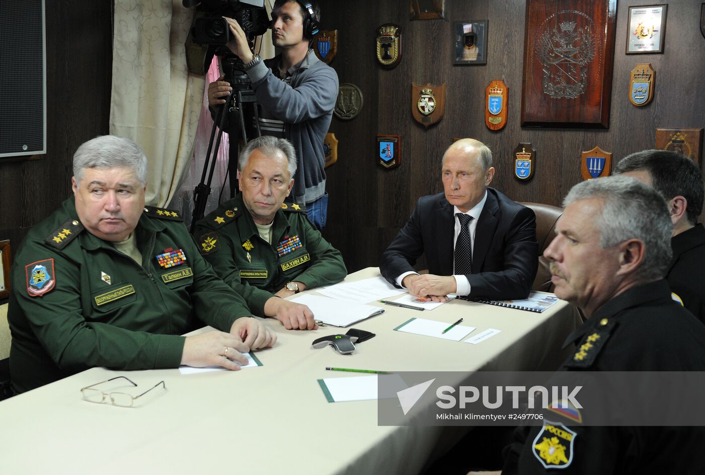 Vladimir Putin visits Novorossiisk