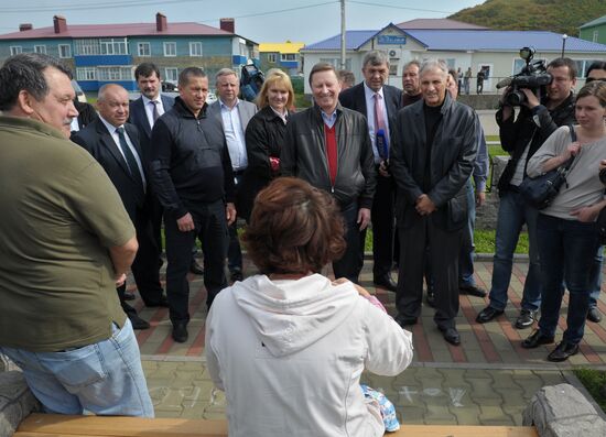 Sergei Ivanov's working trip to Russian Far East