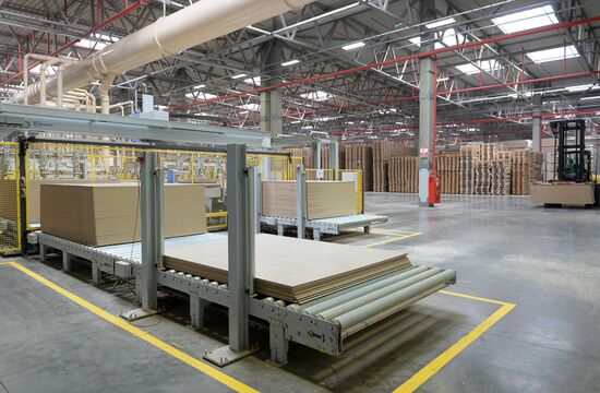 Wood-based panel plant in Yelabuga
