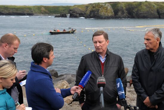 Sergei Ivanov's working trip to Russian Far East