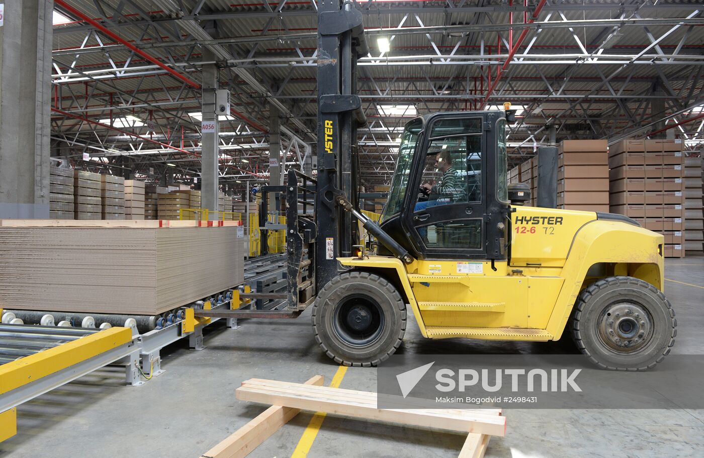 Wood-based panel plant in Yelabuga