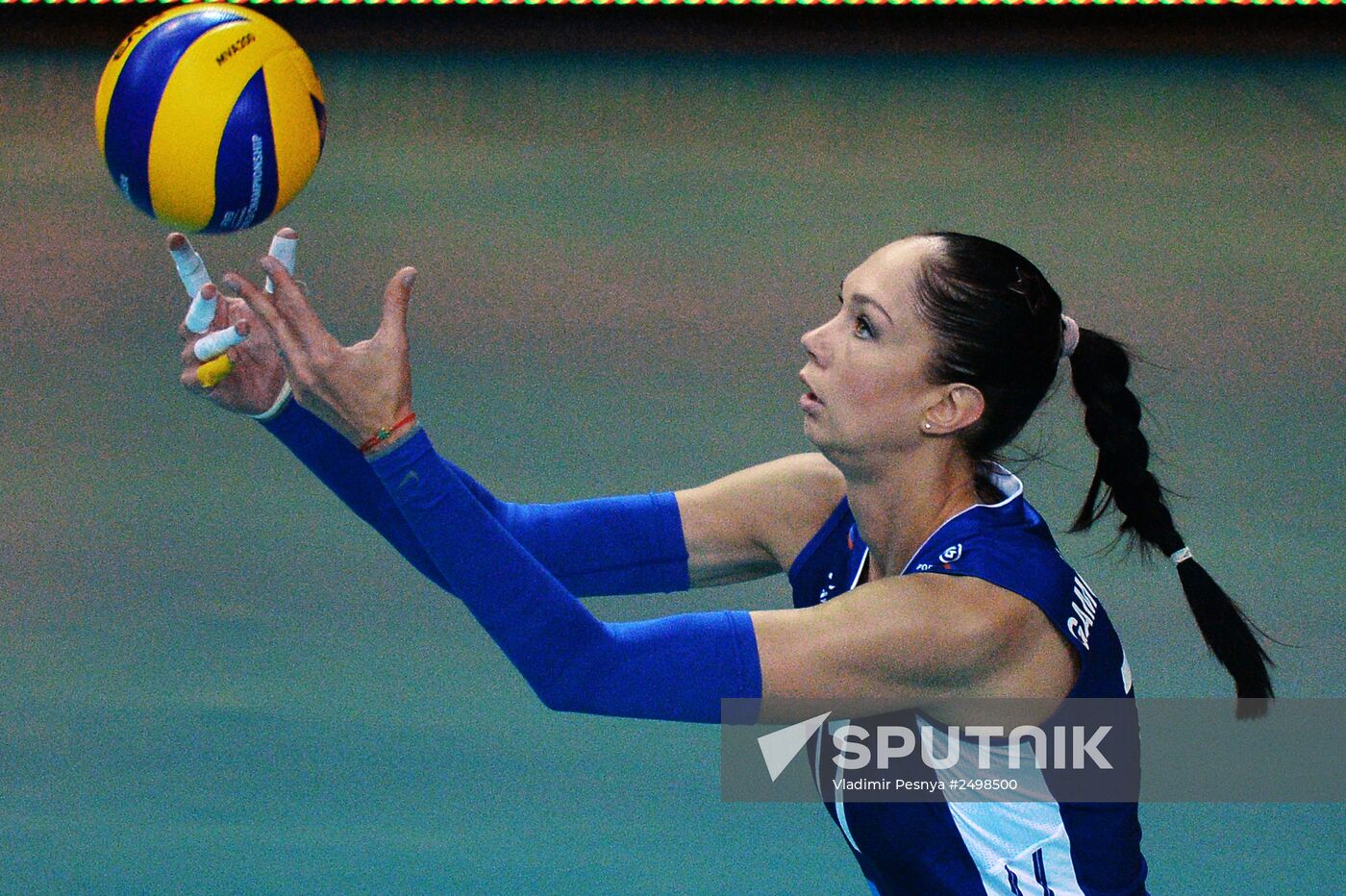 2014 FIVB Volleyball Women's World Championship. Russia vs. Mexico