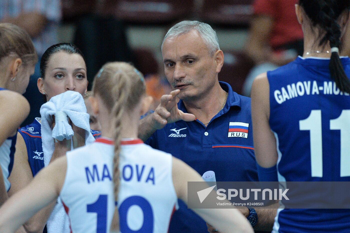 2014 FIVB Volleyball Women's World Championship. Russia vs. Mexico