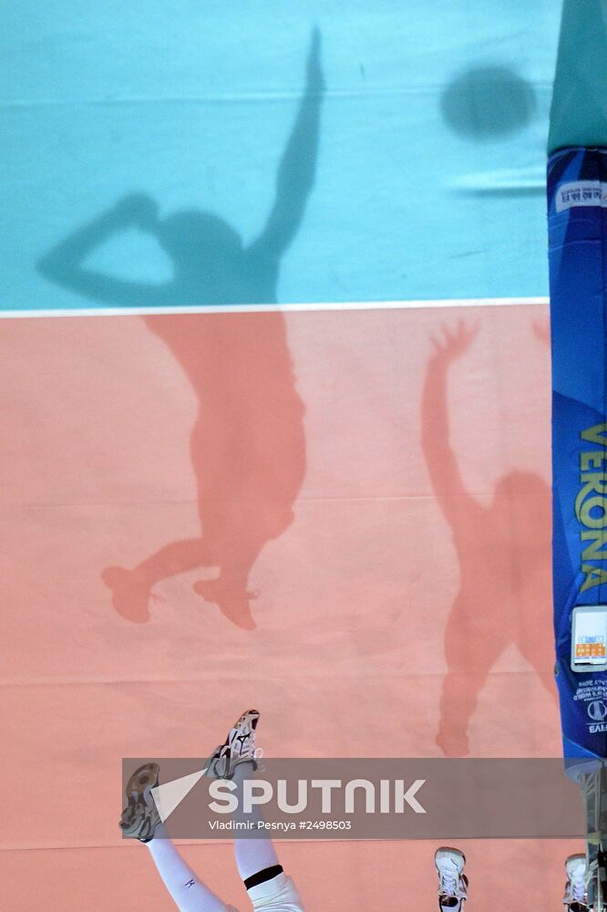 2014 FIVB Volleyball Women's World Championship. Russia vs. Mexico