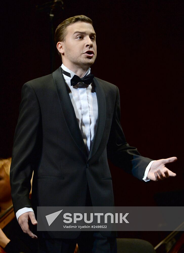 Dress rehearsal of Pyotr Tchaikovsky's opera "The Maid of Orleans"