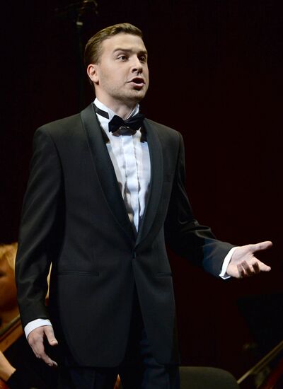 Dress rehearsal of Pyotr Tchaikovsky's opera "The Maid of Orleans"