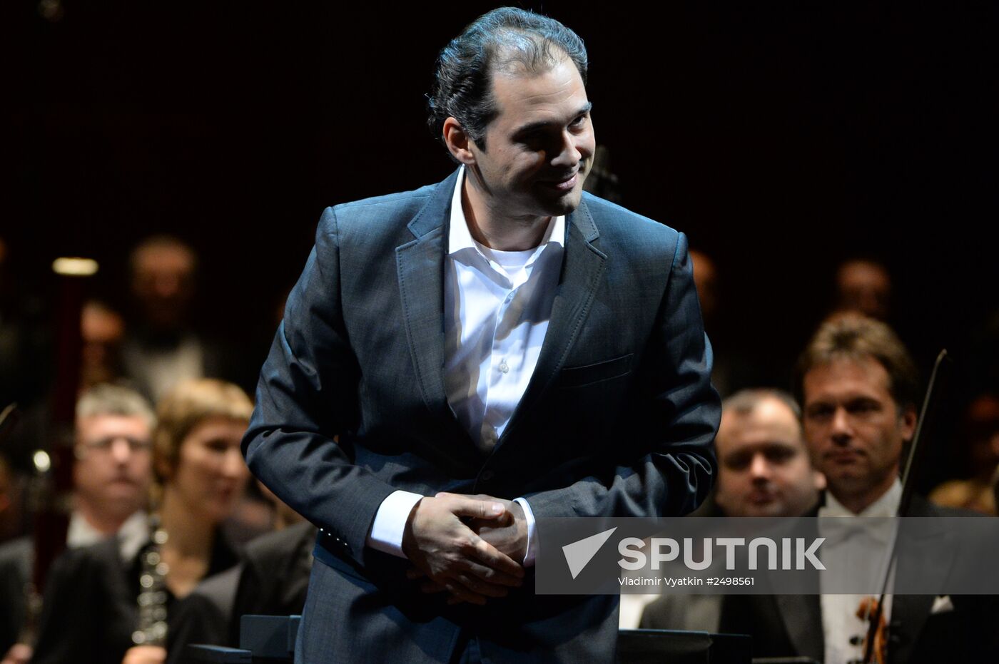 Dress rehearsal of Pyotr Tchaikovsky's opera "The Maid of Orleans"
