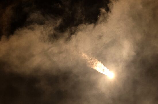 Soyuz ТМА-14М rocket launched from Baikonur Cosmodrome