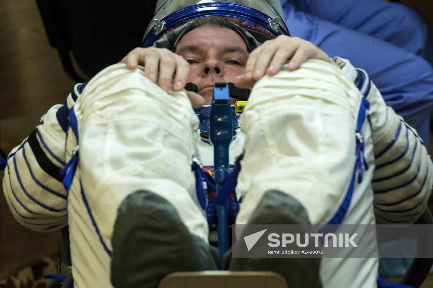 Soyuz-FG booster with Soyuz ТМА-14М spaceship prepared for launch