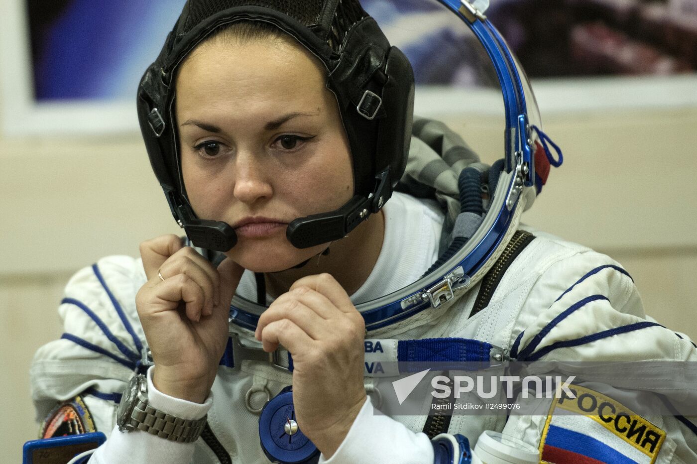 Soyuz-FG booster with Soyuz ТМА-14М spaceship prepared for launch