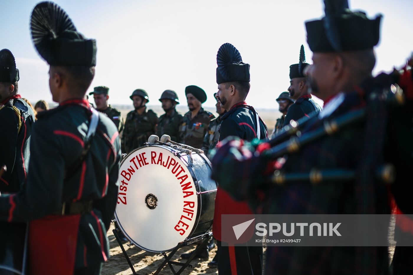 Joint Russian-Indian drills Indra-2014 kick off