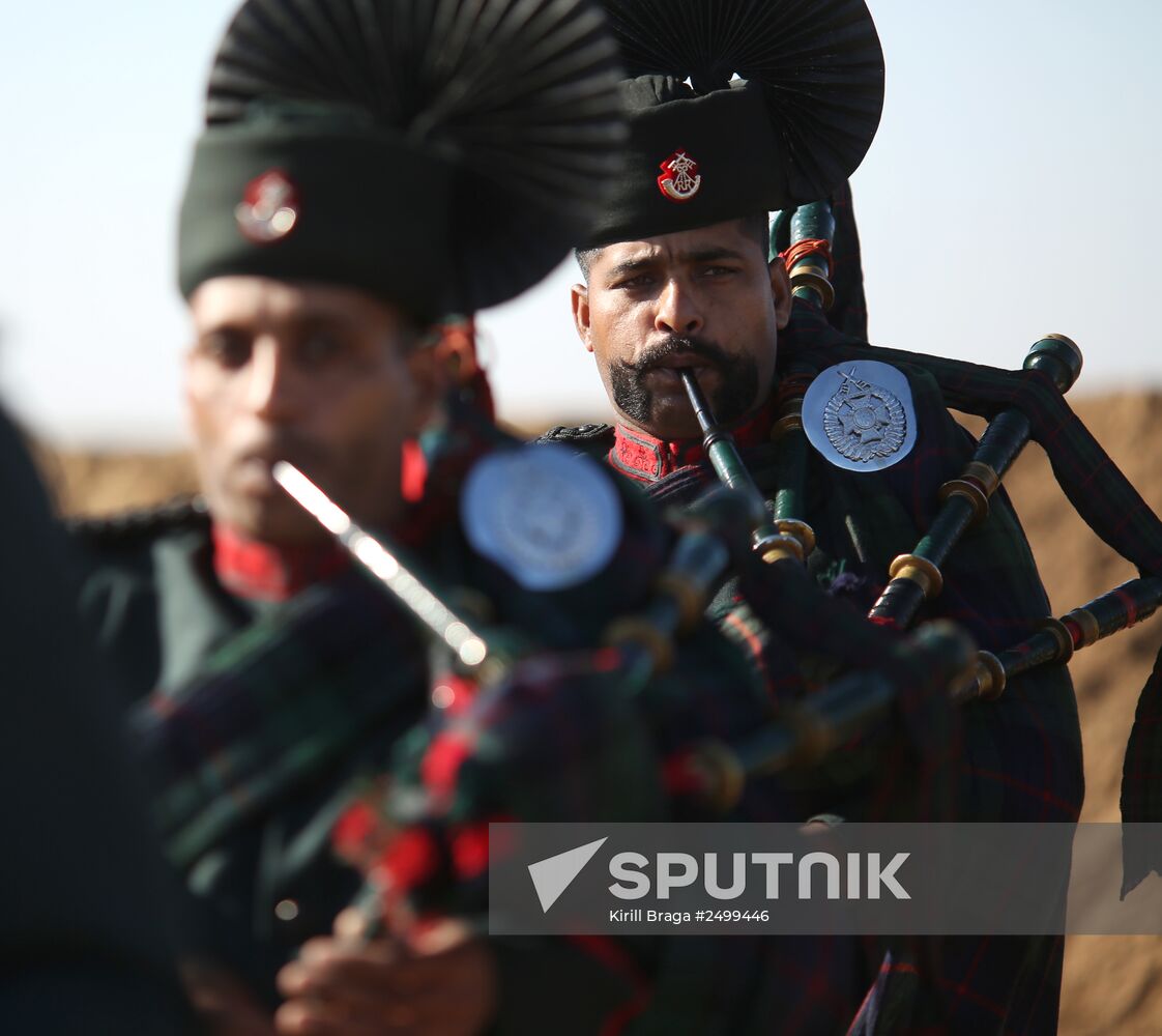 Joint Russian-Indian drills Indra-2014 kick off