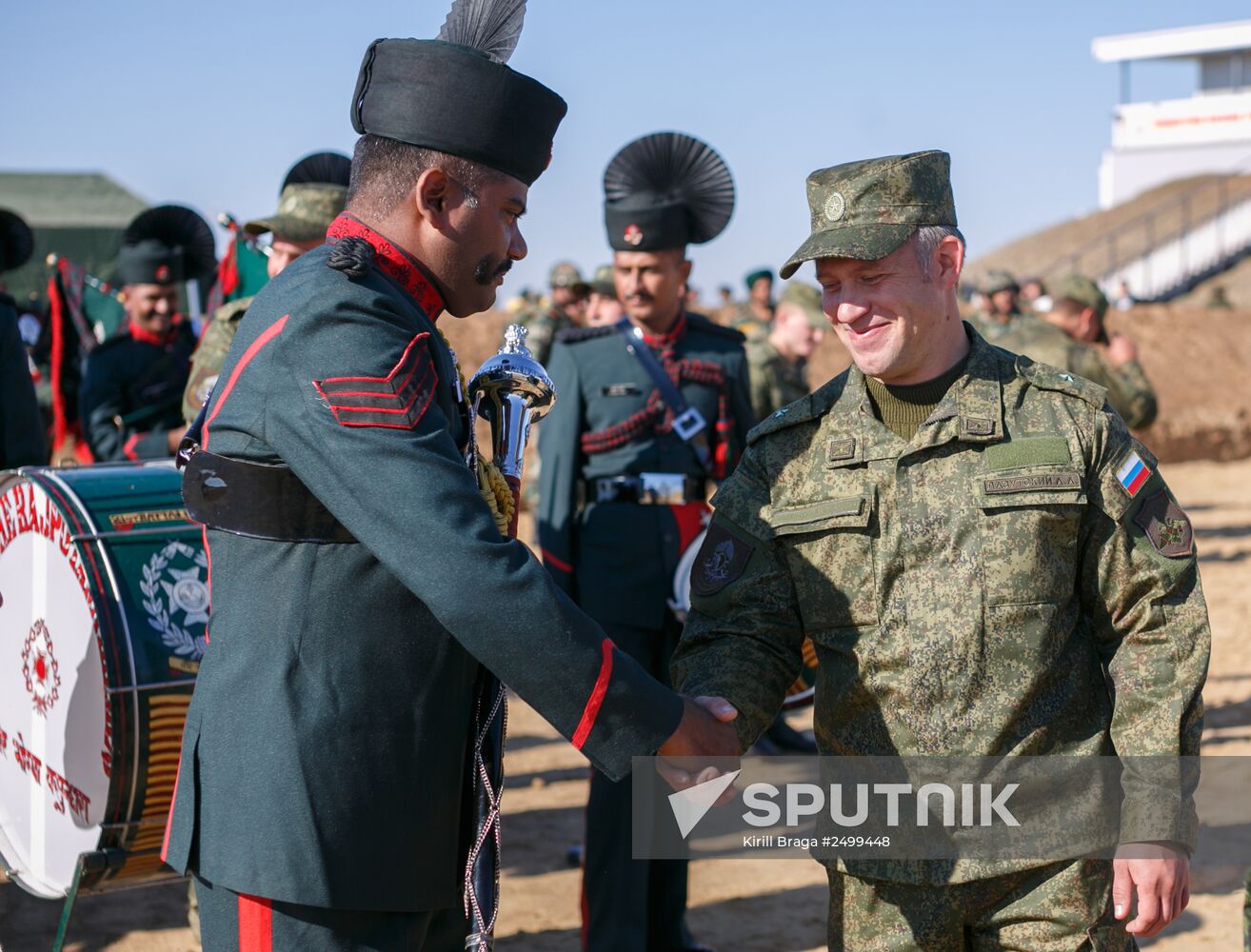 Joint Russian-Indian drills Indra-2014 kick off