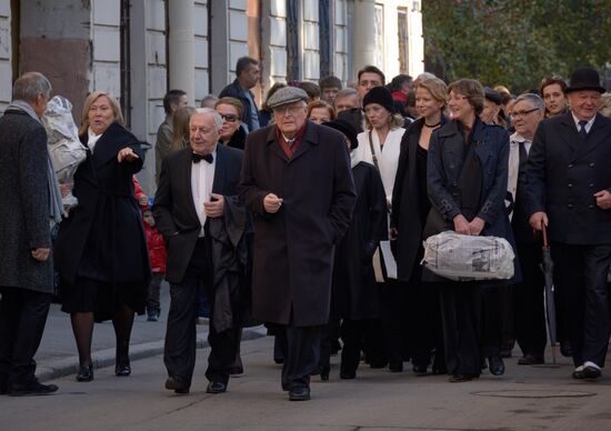 Re-opening of Tovstonogov Bolshoi Drama Theater after renovation