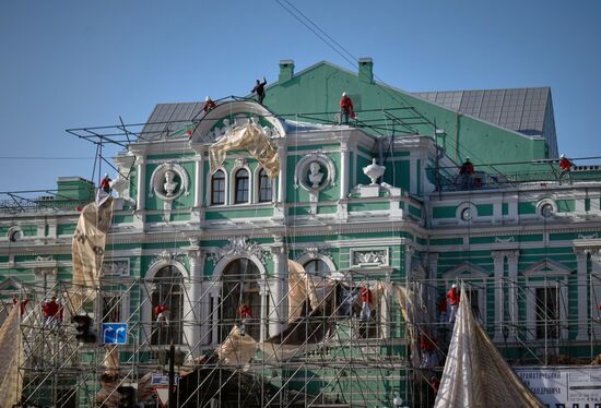 Re-opening of Tovstonogov Bolshoi Drama Theater after renovation