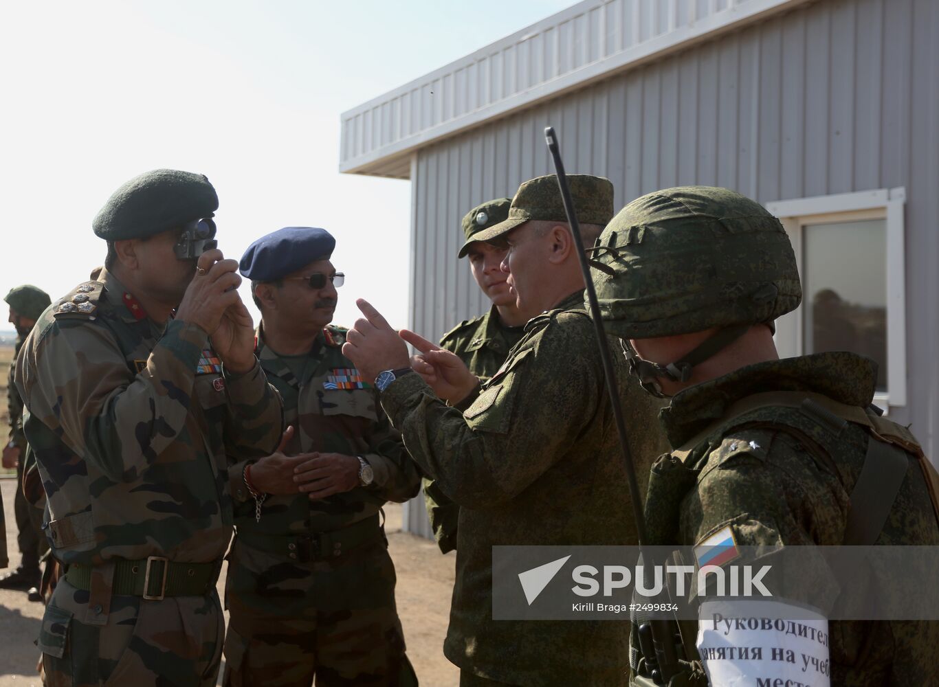 Joint Russian-Indian drills Indra-2014