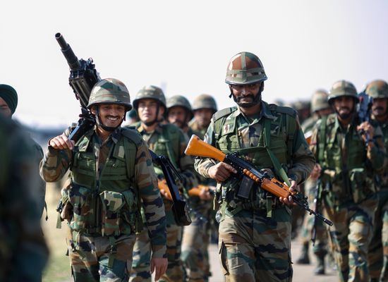 Joint Russian-Indian drills Indra-2014
