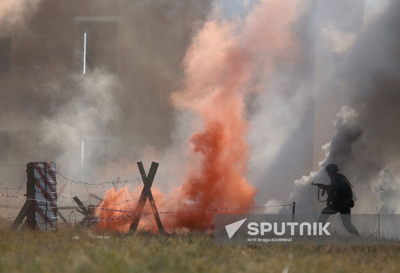 Joint Russian-Indian drills Indra-2014