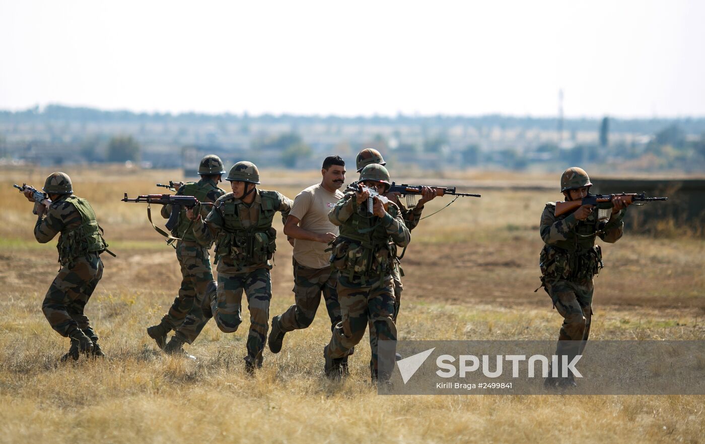 Joint Russian-Indian drills Indra-2014