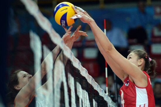 2014 FIVB Volleyball Women's World Championship. Russia vs. Netherlands