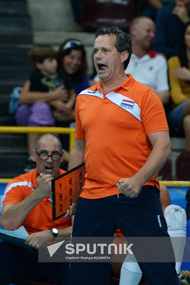 2014 FIVB Volleyball Women's World Championship. Russia vs. Netherlands