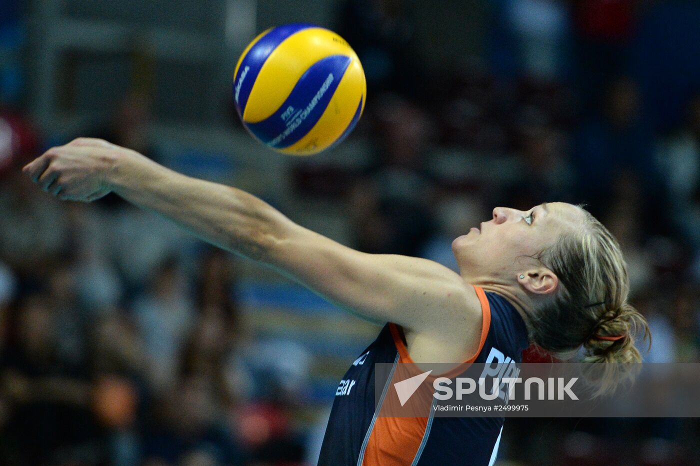 2014 FIVB Volleyball Women's World Championship. Russia vs. Netherlands