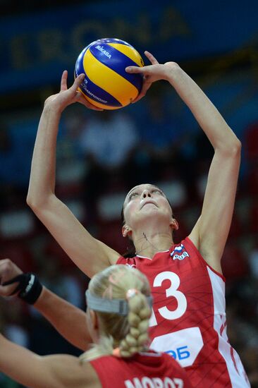 2014 FIVB Volleyball Women's World Championship. Russia vs. Netherlands