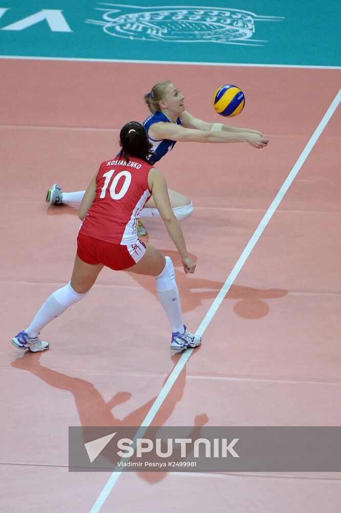 2014 FIVB Volleyball Women's World Championship. Russia vs. Netherlands