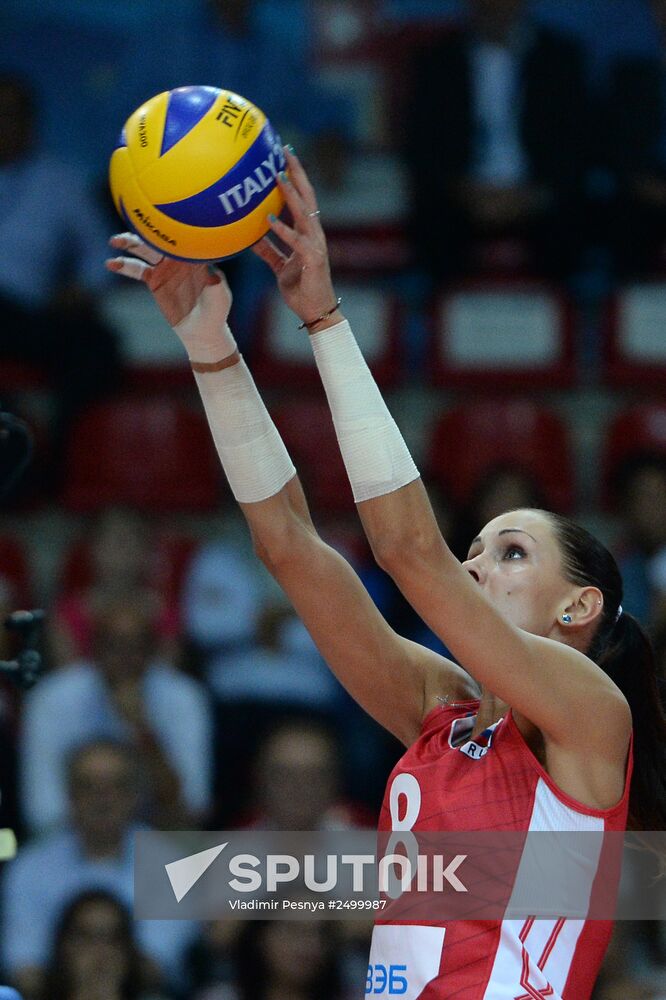 2014 FIVB Volleyball Women's World Championship. Russia vs. Netherlands