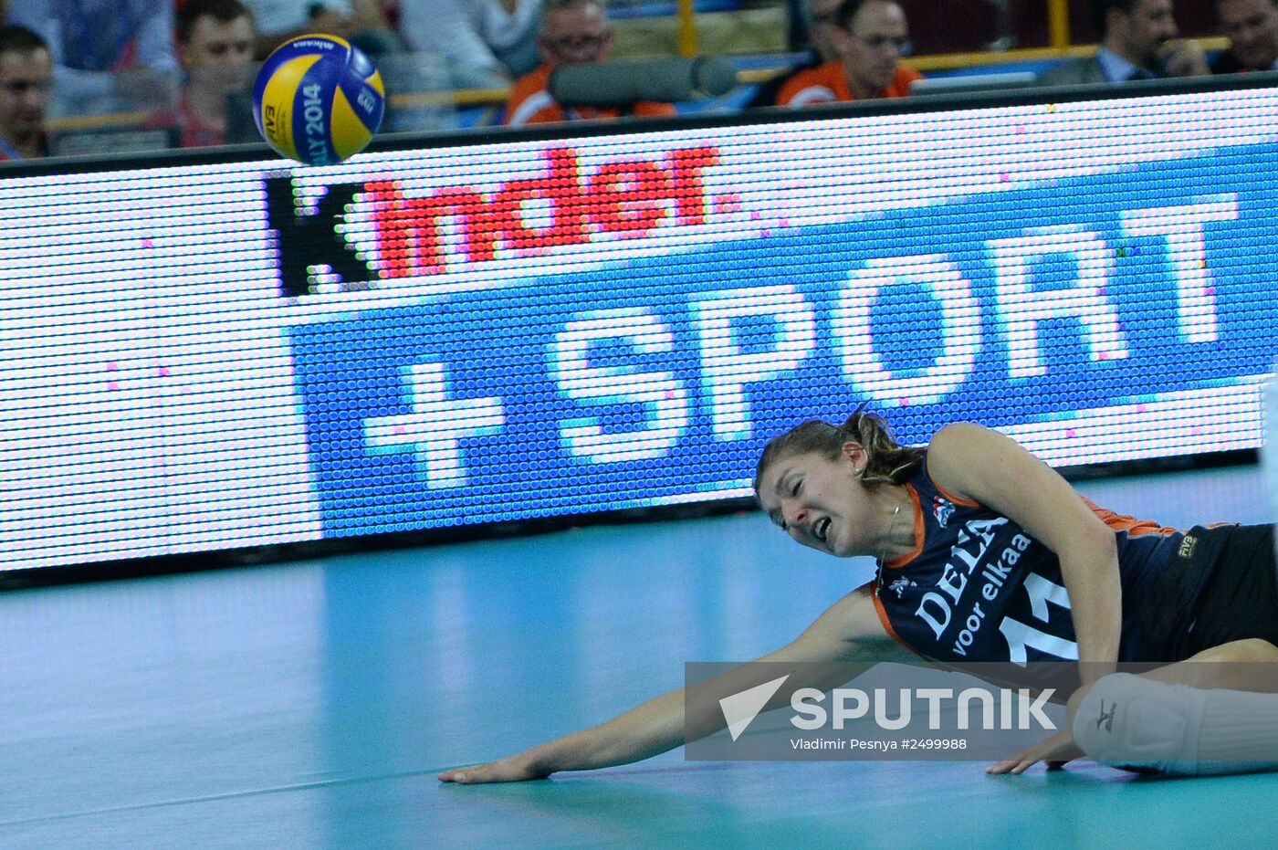 2014 FIVB Volleyball Women's World Championship. Russia vs. Netherlands