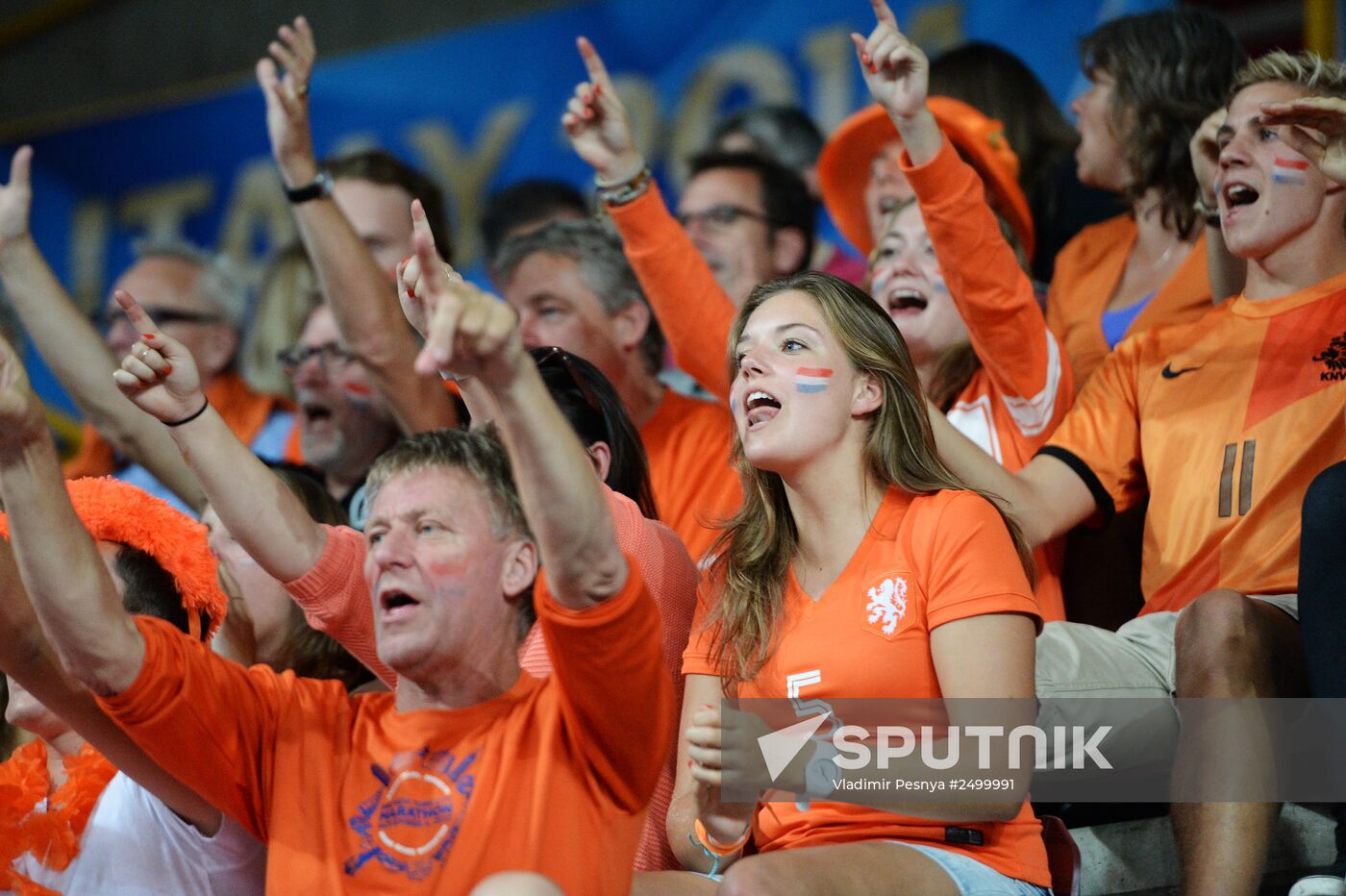 2014 FIVB Volleyball Women's World Championship. Russia vs. Netherlands