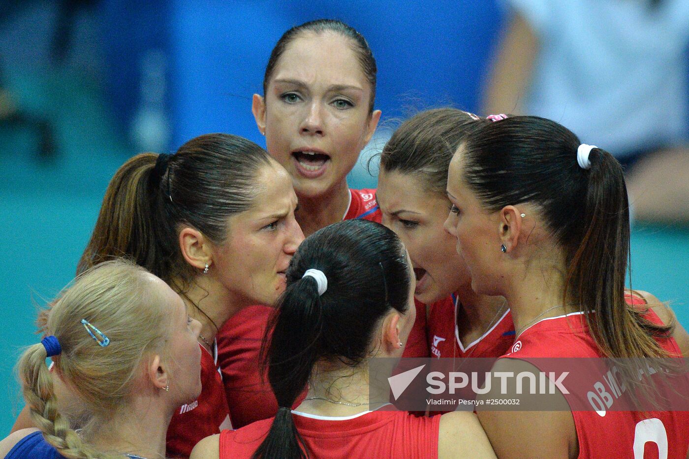 2014 FIVB Volleyball Women's World Championship. Russia vs. Netherlands