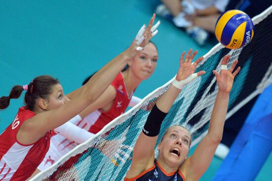 Volleyball. World Championship. Women. Russia vs. Netherlands