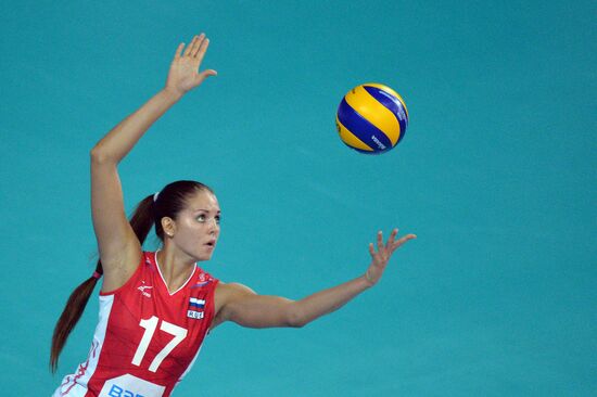 2014 FIVB Volleyball Women's World Championship. Russia vs. Netherlands