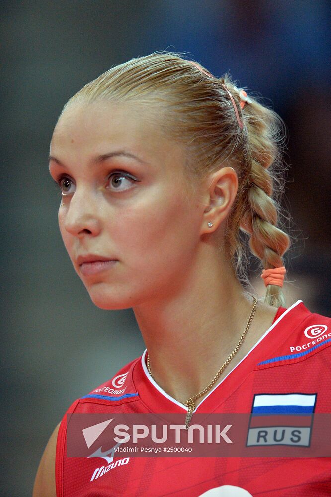 2014 FIVB Volleyball Women's World Championship. Russia vs. Netherlands