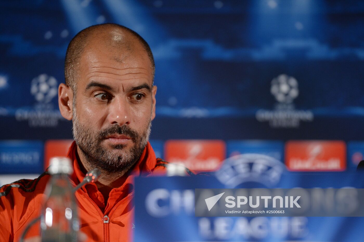 Football. FC Bayern Munich gives news conference