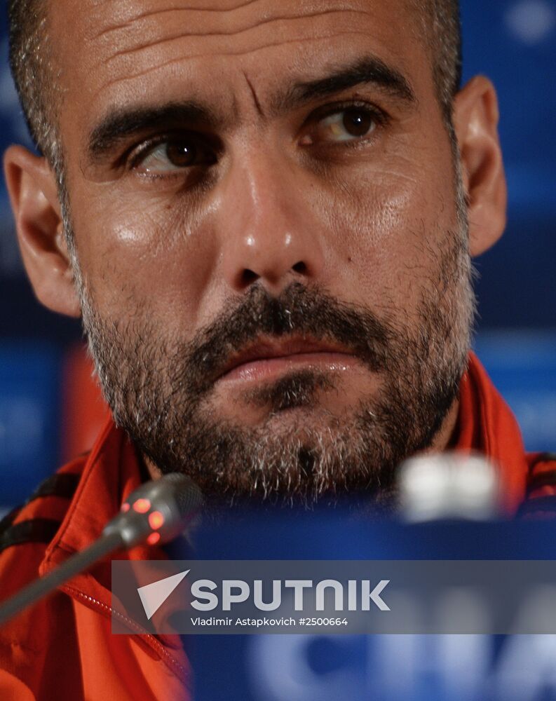 Football. FC Bayern Munich gives news conference