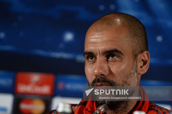 Football. FC Bayern Munich gives news conference
