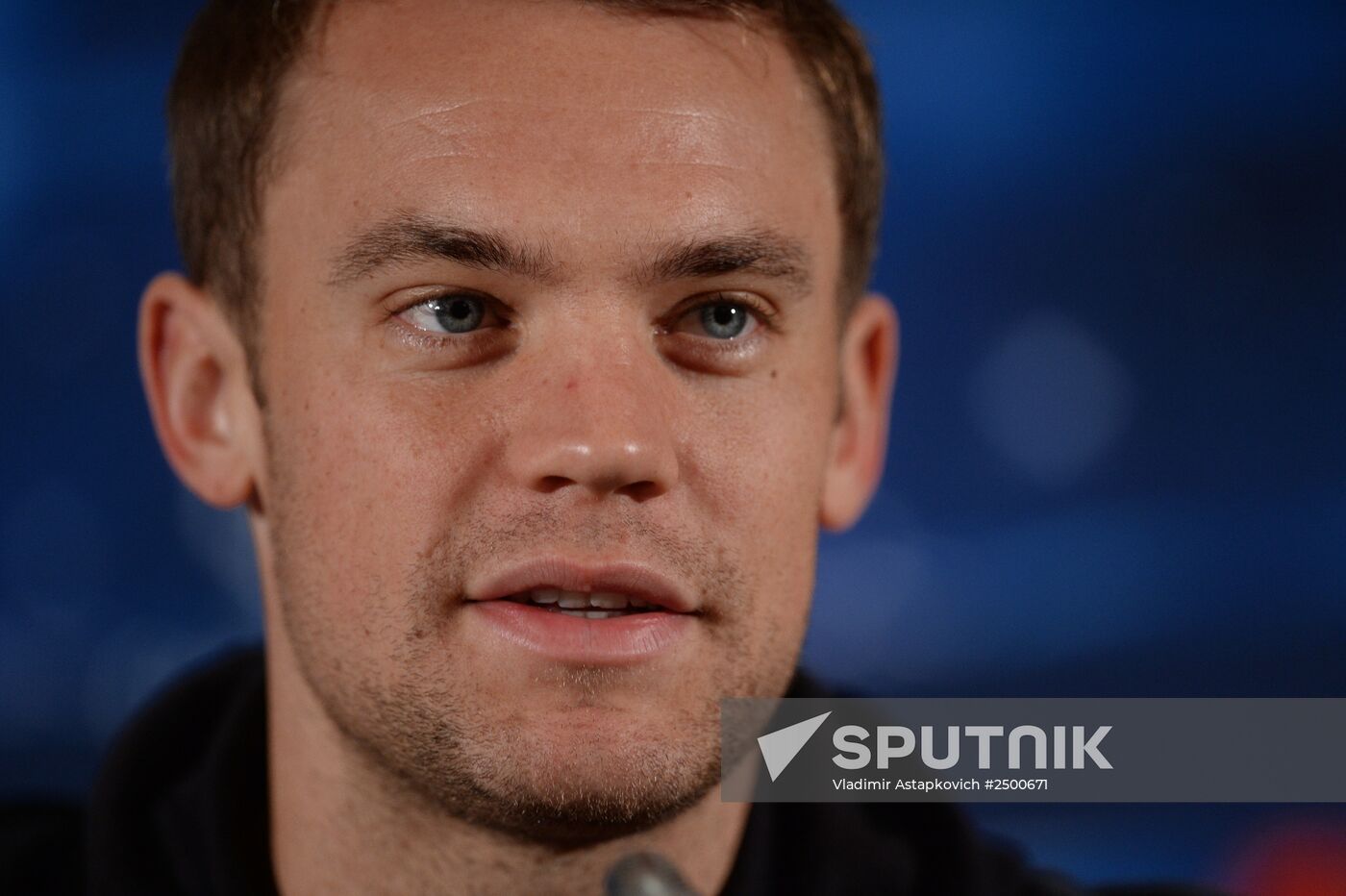 Football. FC Bayern Munich gives news conference