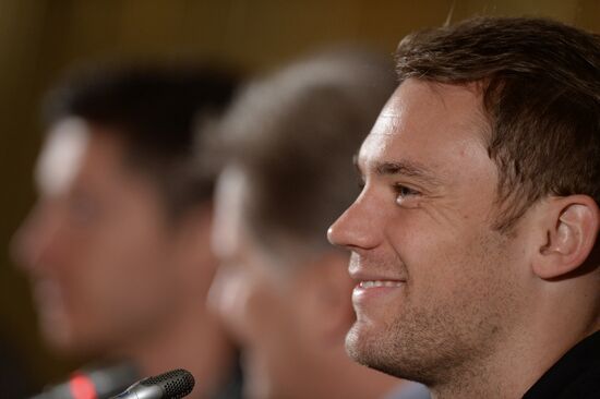 Football. FC Bayern Munich gives news conference
