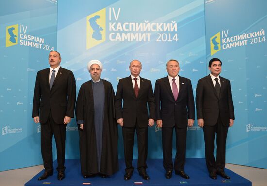 Vladimir Putin attends 4th Caspian Summit